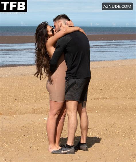 Chloe Ferry Sexy Seen Showing Off Her Hot Curves At The Beach In Norfolk Aznude