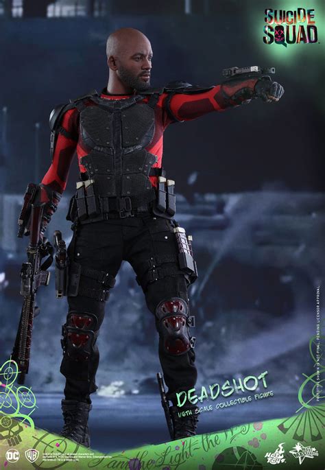Hot Toys MMS 自殺突擊隊死射佛洛伊德勞頓Deadshot 比例人偶作品