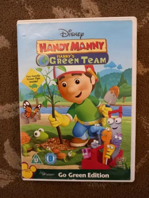 Disneys Handy Manny Green Team Dvd 5 Episodes Kids Disney 1548