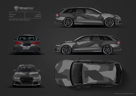 Audi RS6 Camouflage Design WrapStyle