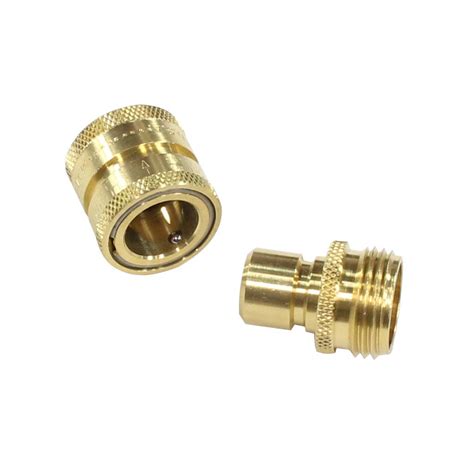 Brass Garden Hose Quick Connectors By Dramm Garden Tool Company