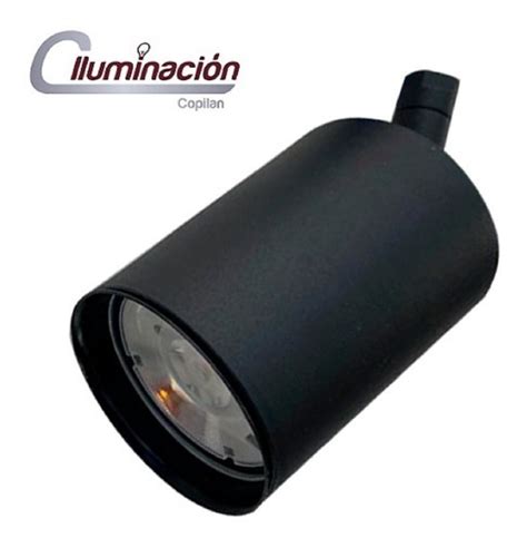 Spot Tacho Dicro Led Cabezal Cilindro M Vil Riel Negro Mac Copilan