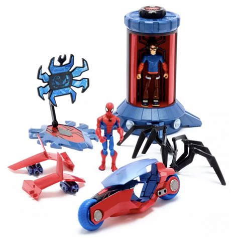 Disney Marvel Toybox Spider Man Crime Lab Playset Wondertoys Nl