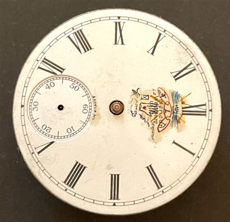 Antique Waltham PS Bartlett 1883 Pocket Watch Movement Parts Repair 18s