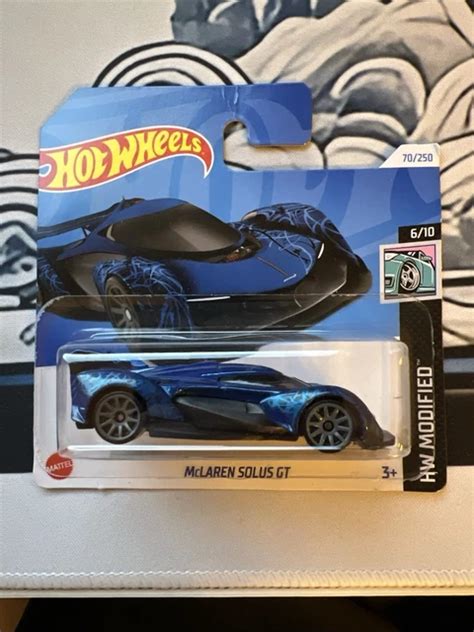 HOT WHEELS MCLAREN Solus GT 2024 HW Modified 70 250 Blue 2 75 PicClick UK