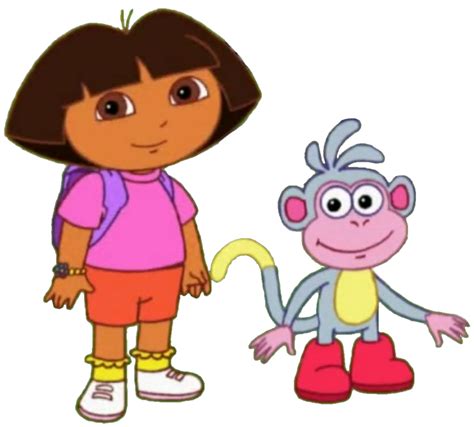 Dora And Boots Transparent By Kaylor2013 On Deviantart