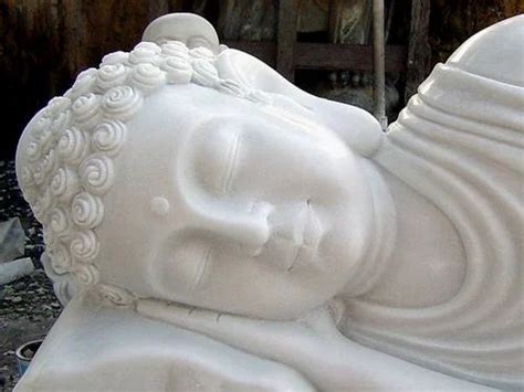 Handmade White Marble Buddha Statue Sizedimension 12 72 Inch At Rs