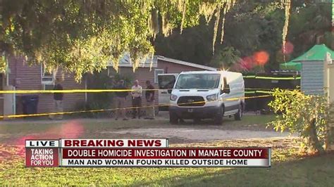 Two Bodies Found Outside Manatee County Residence In Double Homicide