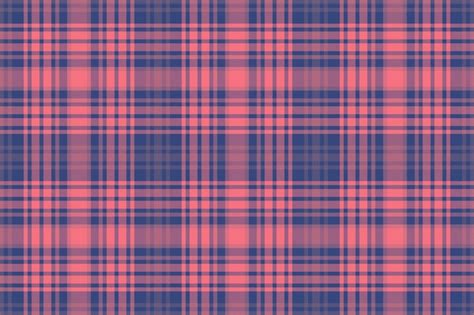 Vector Sin Costura A Cuadros De Fondo Textil De Tartan Con Una Textura