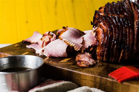 BBQ Pineapple Bourbon Glazed Ham Recipe Char Broil New Zealand