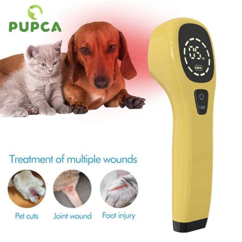 PUPCA Cold Laser Therapy Vet Device For Pets 650nm 808nm Relieve Pain