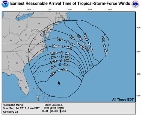 These 4 maps show Hurricane Maria’s path and its impacts