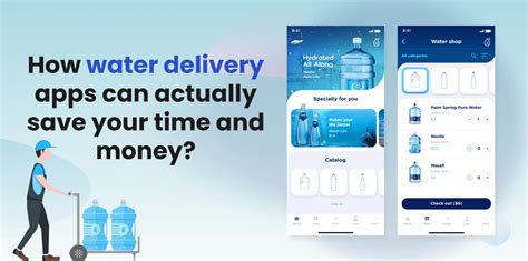 How Water Delivery Apps Can Actually Save Your Time & Money?