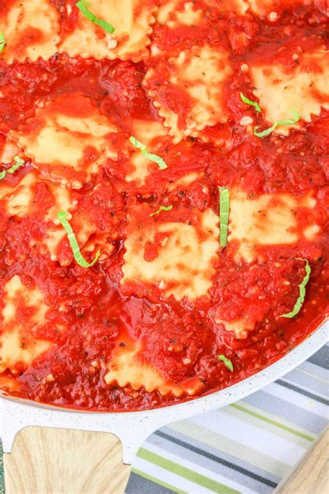 How to Cook Frozen Ravioli (on Stove, in Sauce, Air Fryer, Baked)