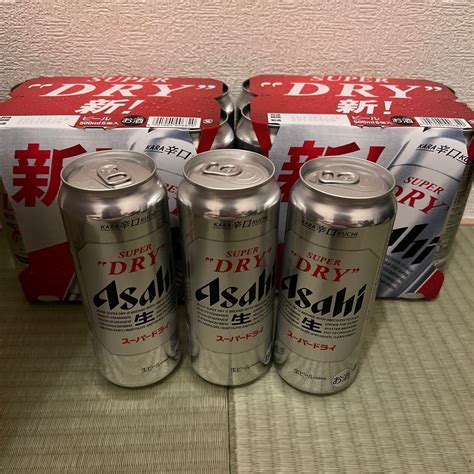 アサヒスーパードライ ビール 500ml｜paypayフリマ