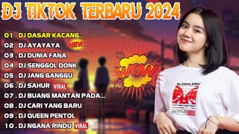 DJ SLOW FULL BASS TERBARU 2024 DJ DUNIA FANA TIKTOK REMIX FULL