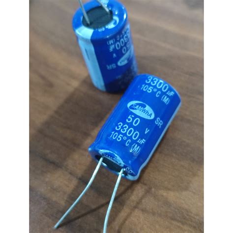 Jual Kapasitor Capacitor ELCO 3300uf 50v 3300 Uf 50 V 3300uf 50v