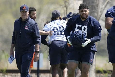 Day 3 Chicago Bears draftee shines during rookie minicamp.