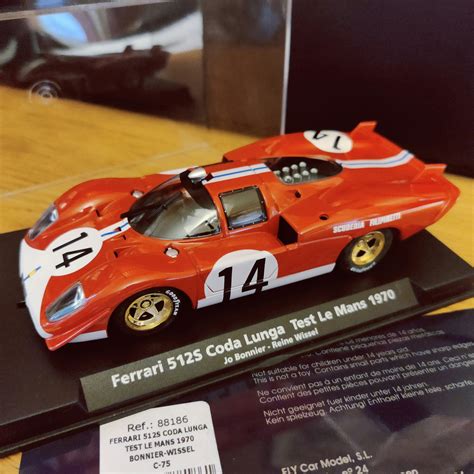 Fly Car Model Ferrari S Coda Lunga Lemans H Slotcar Fun