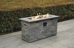 Backyard Creations® 50,000 BTU's Harrington Beach Fire Pit Table at ...