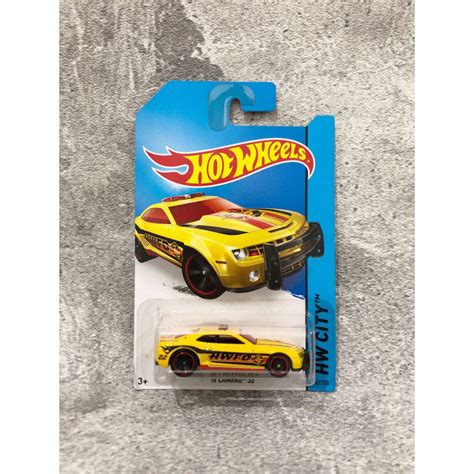 Jual Hot Wheels 10 Camaro SS Kuning HW City 2014 Shopee Indonesia