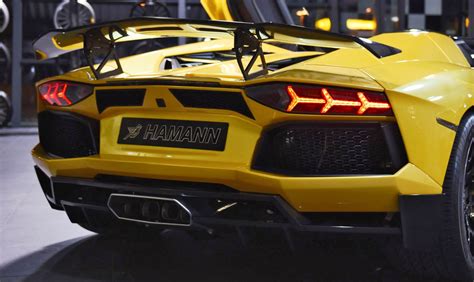 HAMANN Lamborghini Aventador Roadster Exotic Aerokit Banishes SV Envy