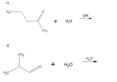 Solved Perform The Reaction Mechanism Of The Following Re