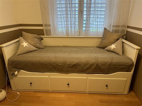 Ikea Hemnes Tagesbett Ausziehbar Inkl Matratzen Kaufen Auf Ricardo