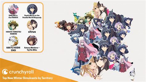 Crunchyroll Feature Most Popular Winter Anime By Stateprovince