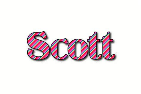 Scott Logo | Free Name Design Tool from Flaming Text