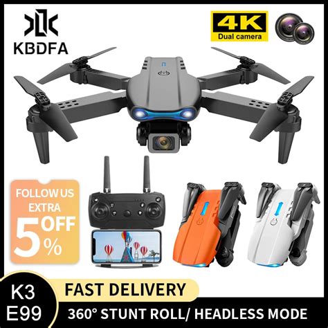 KBDFA K3 E99 Pro Drone Professional Quadcopter Obstacle Avoidance