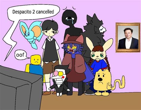 Despacito 2 Cancelled Oh No Bro Characters Reacting To Sad