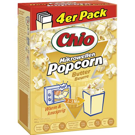 Kaufen Chio Mikrowellen Popcorn Butter Migros