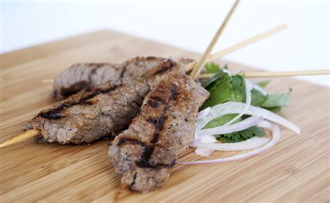 Thai Grilled Beef Skewers | DJ Foodie