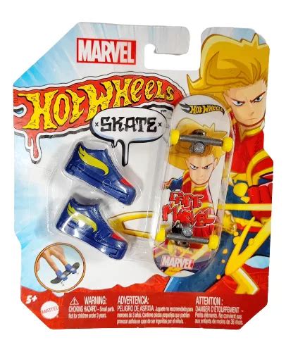 Hot Wheels Skate Captain Marvel Cuotas sin interés