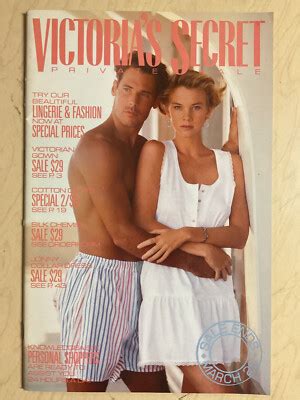 Vintage Victorias Secret Private Sale 1988 Lingerie Catalog Sexy Cover