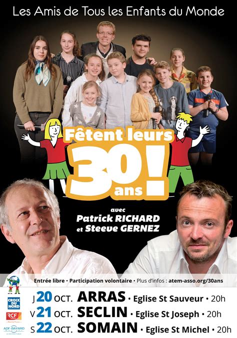 Les Amis De Tous Les Enfants Du Monde F Tent Leurs Ans