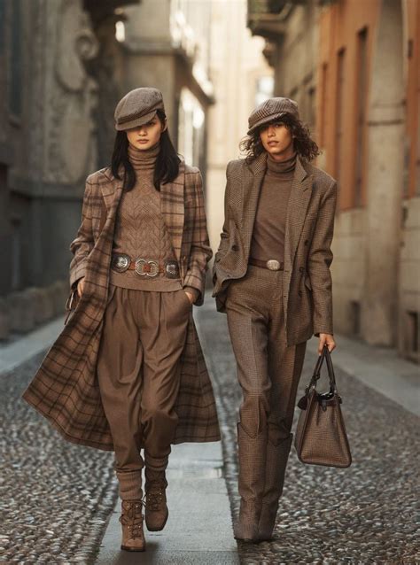 Ralph Lauren Shot Purple Fall 2021 Campaign In Milan Artofit