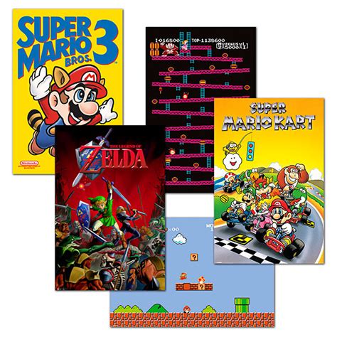 Nintendo Posters Geekalerts