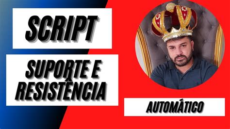 Script Suporte E Resist Ncia Iq Option Passo A Passo Youtube