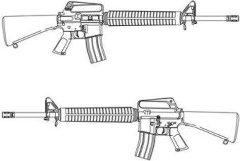 M16a2 Semiautomatic Rifle