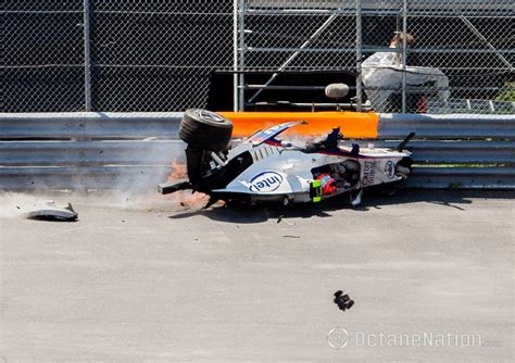 Robert Kubica Crash At Canadian Grand Prix In The Crew