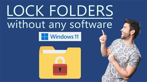 How To Lock Folders In Windows 11 Without Any Software YouTube