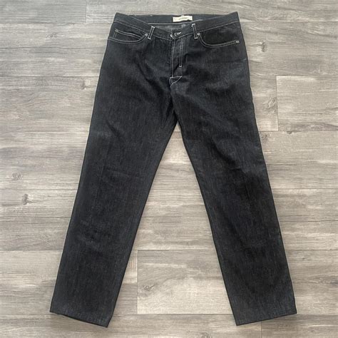 vintage Black Gianfranco Ferre Jeans Made in Italy... - Depop