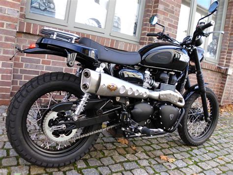 Details Zum Custom Bike Triumph Scrambler Des H Ndlers Triumph Dresden