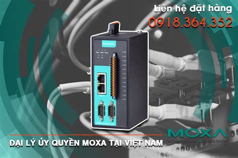 NPort IA5250A-12I/O - Bộ chuyển 2 cổng RS-232/422/485 sang Ethernet - 8 ...