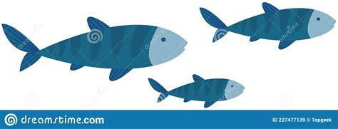 Salmon Life Cycle Infographics Cartoon Vector Cartoondealer