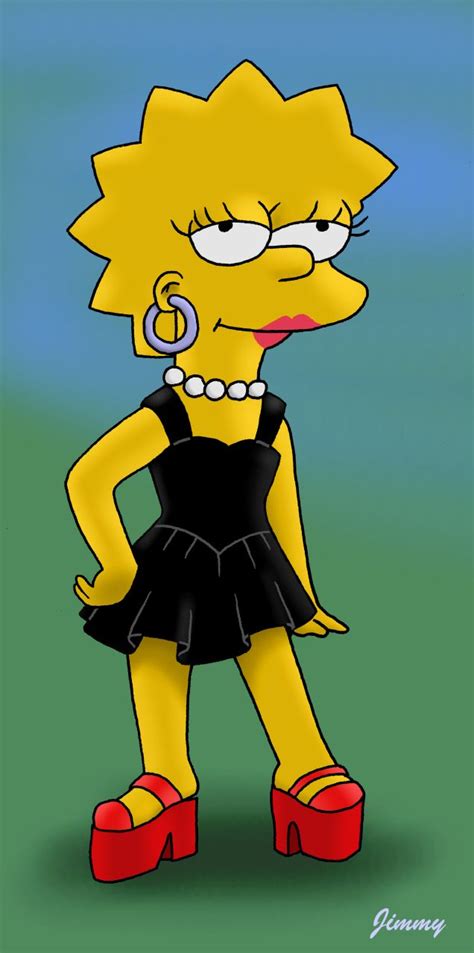 Sultry Lisa By Jm600r On DeviantArt Simpsons Art The Simpsons Lisa