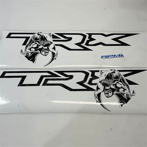 RAM TRX Bedside Decals OEM 36 T-rex Eating Raptor - Etsy