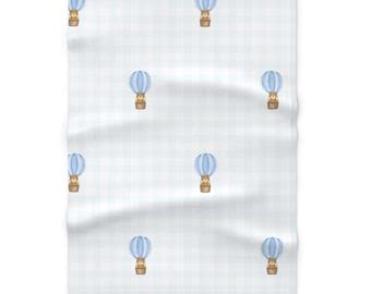 Handmade Baby Blanket Hot Air Balloon Etsy